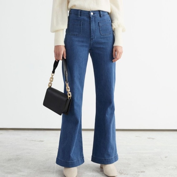 & Other Stories Denim - & Other Stories High Rise Wide Leg Jean